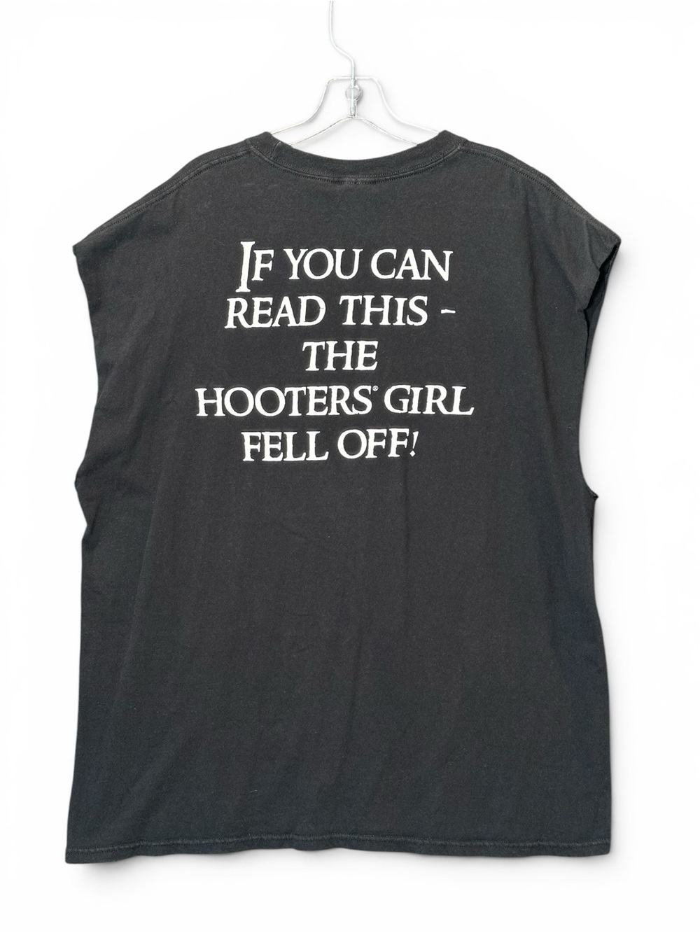 Hooters Jacksonville Florida Vintage 2XL Cut Off T-Shirt Sleeveless Biker Girl - Picture 3 of 7